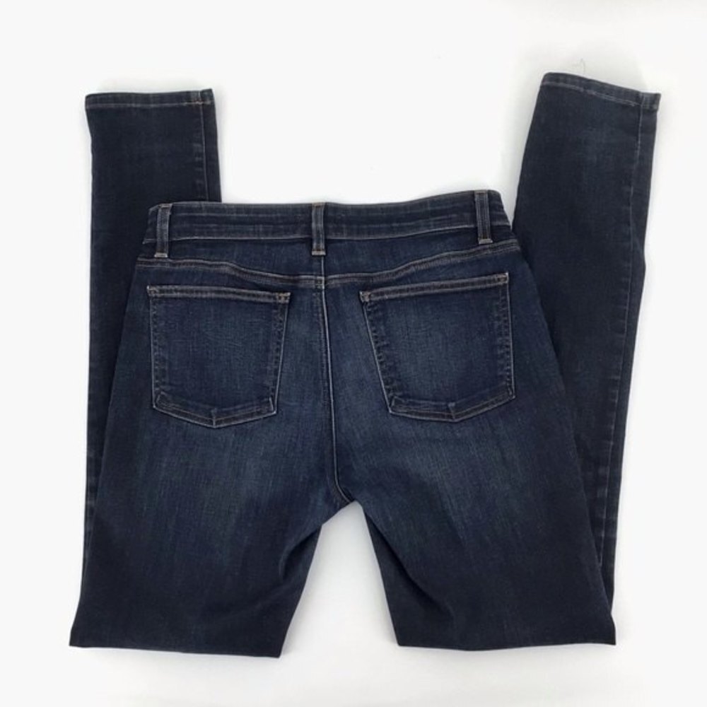 Eileen Fisher System Organic Cotton Dark Wash Skinny Jean Size 6 - Picture 12 of 13